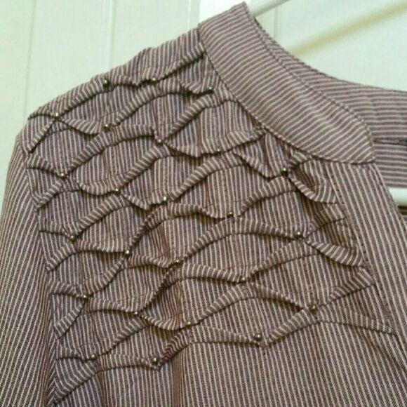 Bandolino Trinity Roll Long Sleeve Top Size Small - Picture 2 of 8